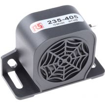 Rs Pro - Avertisseur sonore Noir 12 80 v c.c., 97dB ( Prix pour 1 )