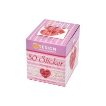 Avery Zweckform - Avery AV-56813 Coffret Decosticker Coeurs 3 modèles