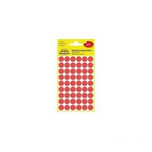 Etiketten 3141 Markierungspunkt Ø12mm rot 270 Stück
