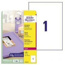 Universaletikett 210 x 297 mm (b x h) Papier weiß 40 Etik./Pack.