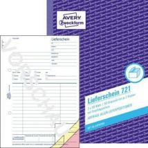 Lieferschein din A5 nicht selbstdurchschreibend 3 x 50 Bl.
