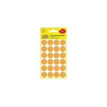 Markierungspunkt 18mm Papier leuchtorange 96 Etik./Pack.