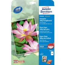 Avery-Zweckform Premium Photo Paper Inkjet 2482-20 Papier photo DIN A4 300 g/m² 20 feuille(s) ultra-brillant