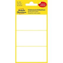 Vielzwecketiketten 3081 76x39xmm Weiß 18 Stück