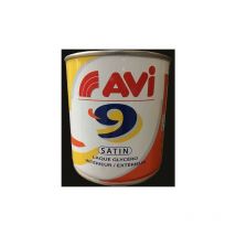 9 Peinture Glycéro Noir 0,5 l - AVI