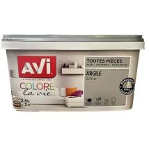 Colore la Vie Peinture Toutes pièces Argile 2,5 l - AVI