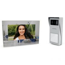 Avidsen - Video Türsprechanlage 7-Zoll Yiva 2+ 2-Draht-Technik, Türöffner Smart-Türklingeln