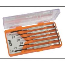 AV05010 pour l'électronique et la mécanique de précision Jeu de tournevis 6 pièces vis à fente, cruciforme Phillip - Avit