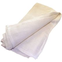 Bâche en coton blanc – AV12030 – 100 % coton, lavable en machine, dimensions 3,6 x 2,7 m – Peinture et droguerie