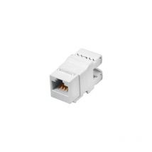 Alan - avizio tec MKN-U5-1 - RJ45 - Blanc - Femelle - Droit - Synthétique abs - Melamine - 22/24, Multicolor, Standard, Porta merienda 3D Strong
