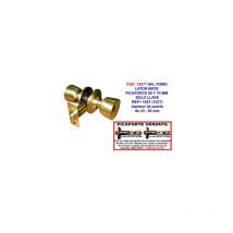 AVL - pomo laton mate picaporte 60 y 70 mm solo llave 104t