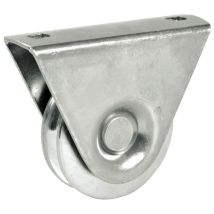 Rundkeilrad Ø80 mm Außenstütze - Tragfähigkeit 300 kg - 922080A - AVL