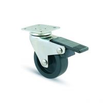 Avo RUOTA GIREVOLE PER MOBILI+FRENO art.220BIS mm.50-piastra mm. 40x40 12 PZ