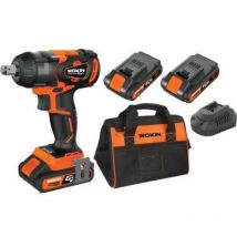 Wokin - avvitatore impulsi batteria GP20V 620335 • volt 20X2 ah 2,0 brushless + borsa