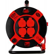 Bobina Per Cavi 25m 4-ip 44 Plastica H07rn-f 3g1.5 Sw-rt