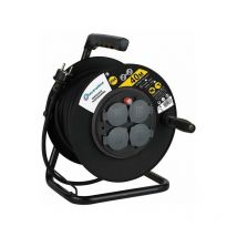 Avvolgicavo Elettrico da Cantiere Con Terra l. 40 m Ho7Rnf 3G1.5 Electraline