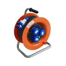 Avvolgicavo elettrico cavo 30mt prolunga avvolgibile 3500W