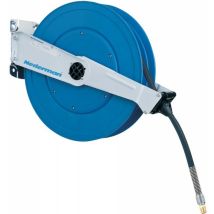 Nederman – Avvolgitubo 889 – 15 metri – D-1/2" – Regolazione bocca tubolare 120°