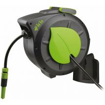 Avvolgitubo a parete rotoroll autoavvolgente con tubo 20 mt Ecogreen Iris