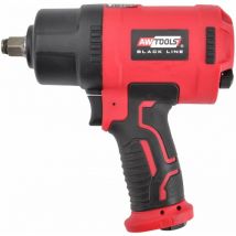 CLE A CHOCS PNEUMATIQUE AWTOOLS 1/2' 1750Nm LIGNE NOIRE