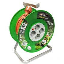 Awtools przedłużacz bębnowy garden line 25m 3x1mm 10a / 2300w