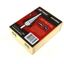 Awtools wiertła stopniowe hss-tin komplet 3 sztukowy / 4-12mm / 4-20mm / 4-32mm
