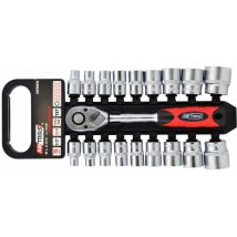 Awtools zestaw kluczy 1/2' 19el