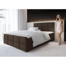 Ax Living Boxspringbett 180x200 Braun Aleyna Bett Mit Bettkasten