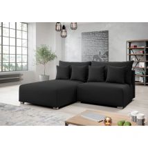 Ax Living Ecksofa Mit Schlaffunktion Ederra 208 Cm Breit – Dunkelgrau L