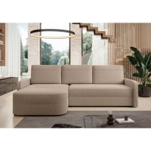 Ax Living Ecksofa Mit Schlaffunktion Nebbiolo 250 Cm Breit – Braune Couch