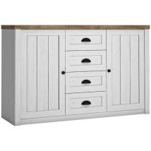 Ax Living Kommode Mit Schubladen Palmano K4s – 130cm Andersen Kiefer