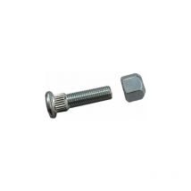 Knott - Axe de roue + écrou M10 L35 Plat 17 – Compatible toutes roues de remorque