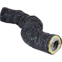 Flexibler Isolierter Pe-leitung Glaswolle 25 Mm - Ø150 - Länge 6 M