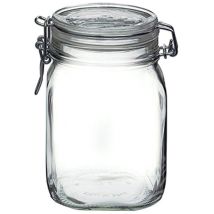 Bormioli Rocco - Drahtbügelglas Fido Quadratisch 1620ml Mit Ring Ø90mm