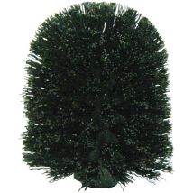 Axentia Testina Di Ricambio Per Spazzola Wc In Plastica, Testa Ricambio Spazzola Scopino Wc Accessori Bagno, Ø Ca. 8 Cm X Altezza Ca. 9,5 Cm, Nero