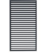 Axi Raya Mur D'Ombrage À Lamelles, Aluminium 93x235 Cm Pour Axi Pergola Raya Protection Optimale Contre Le Soleil Et Les Regards Indiscrets - Durable 