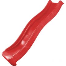 Sky220 Toboggan Eau en Rouge - 220 cm l ment compl mentaire pour aire de jeux / maison de jeu enfant Toboggan pour hauteur de estrade 120 cm - AXI