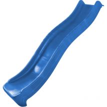 Sky220 Toboggan Eau en Bleu - 220 cm l ment compl mentaire pour aire de jeux / maison de jeu enfant Toboggan pour hauteur de estrade 120 cm - AXI