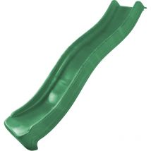 Sky220 Toboggan Eau en Vert - 220 cm l ment compl mentaire pour aire de jeux / maison de jeu enfant Toboggan pour hauteur de estrade 120 cm - AXI
