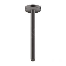 Axor - Programme de douche - Bras de douche de plafond, 300 mm, chrome noir brossé 26433340