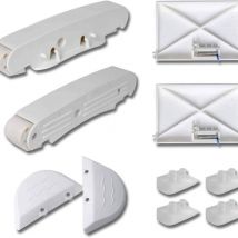 AXV417WHP Pool Cleaner Pod Swing Kit, Upgrade AXV604WHP Front and Rear Bezels with AXV414P Pod Shoes Compatible with Hayward Navigator Pool Vacuum