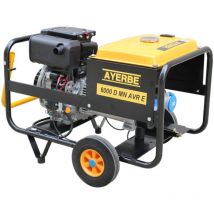 Ayerbe - 5418575 - Generador 6000 d mn avr con Arranque Eléctrico Motor yanmar