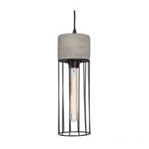 Ayios Deckenpendelleuchte 1 Lichtbetonstahl
