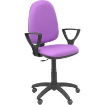 Piqueras Y Crespo - Modelo Ayna - Silla de oficina ergonómica con mecanismo de contacto permanente, regulable en altura y ruedas de parqué - Asiento