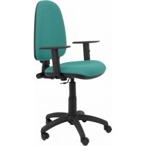 Modelo Ayna - Silla de oficina ergonómica con mecanismo de contacto permanente y regulable en altura - Asiento y respaldo tapizados en tejido bali