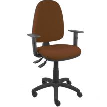 Ayna Stuhl S Bali dunkelbraun – Ergonomischer Bürostuhl mit verstellbaren Armlehnen – höhenverstellbar – 36 Monate Garantie