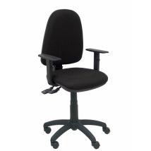 P&c - Modelo Ayna S- Silla De Oficina Ergonómica Con Mecanismo Asincro Y Regulable En Altura - Asiento Y Respaldo Tapizados En Tejido Bali Color Negro