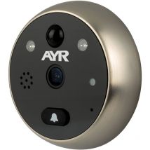 AYR - Mirilla digital wifi modelo 760 níquel