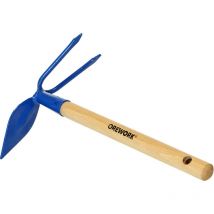 Agef - Azada corazón con mango - 8222 054 - 2 púas