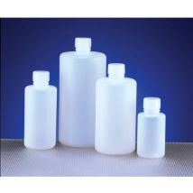 Azlon Bottle Round, HDPE, Narrow Neck 250ML (Pk-10)